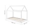 Birlea House Kids Wooden Bed Frame