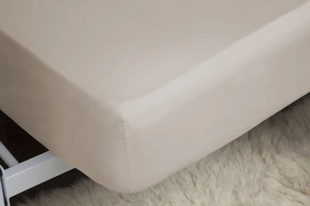 Egyptian Cotton 400 Thread Count 30cm Fitted Sheet