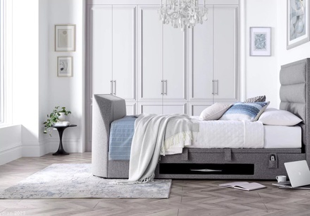 Kaydian Kirkley TV Ottoman Bed Frame