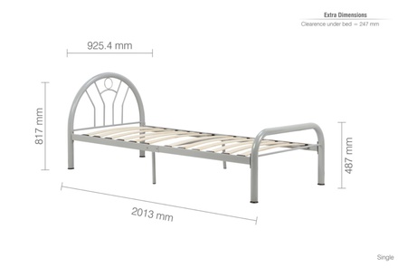 Deepsleep Empire High Foot End Bed Frame