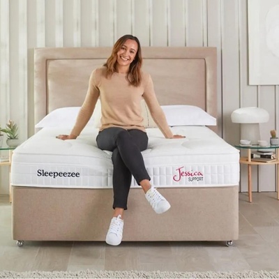 Sleepeezee Jessica Support Mattress + Premium Divan Bed