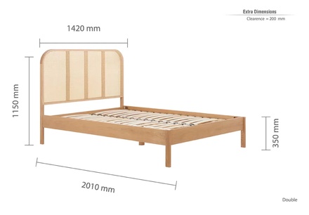 Deepsleep Empire High Foot End Bed Frame