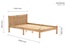 Deepsleep Empire High Foot End Bed Frame