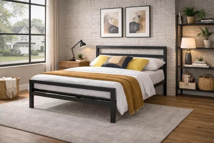 Time Living City Block Bed Frame