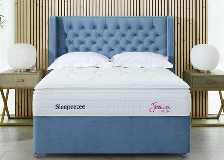 Sleepeezee Jessica Plush Mattress + Premium Divan Bed