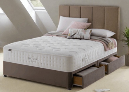 Silentnight Elite Allegro Natural Divan Bed