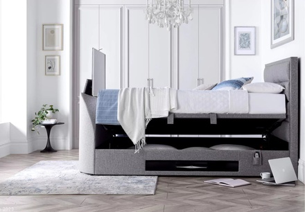 Kaydian Kirkley TV Ottoman Bed Frame