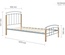 Deepsleep Empire High Foot End Bed Frame