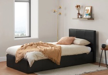 Birlea Berlin Faux Leather Ottoman Bed Frame