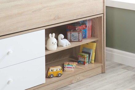 Birlea Leyton Kids Wooden Cabin Bed