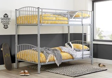 Birlea Corfu Metal Kids Bunk Bed Frame