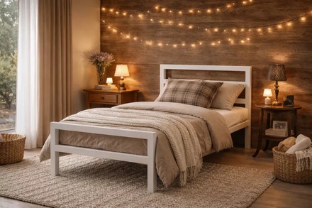 Time Living City Block Bed Frame