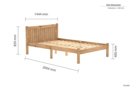 Deepsleep Empire High Foot End Bed Frame