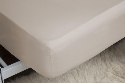 Egyptian Cotton 200 Thread Count 30cm Fitted Sheet