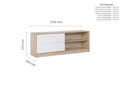 Birlea Leyton Kids Wooden Cabin Bed