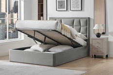 Limelight Carmen Ottoman Fabric Bed Frame