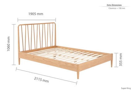 Deepsleep Empire High Foot End Bed Frame