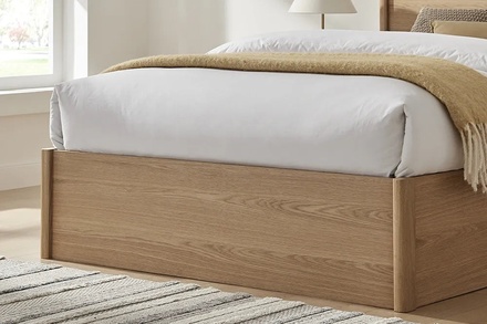 Limelight Jasmine Oak Ottoman Bed Frame