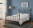 Limelight Faye Misty Black Nickel Bed Frame