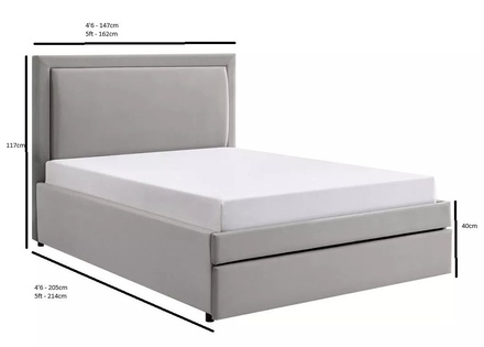 Deepsleep Empire High Foot End Bed Frame