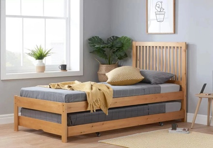 Birlea Buxton Wooden Trundle Bed Frame