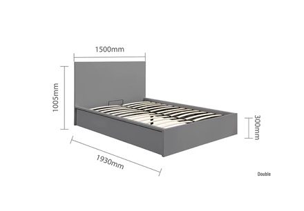 Deepsleep Empire High Foot End Bed Frame