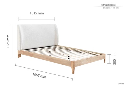 Deepsleep Empire High Foot End Bed Frame