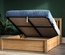 Emporia Monaco Solid Oak Ottoman Bed Frame