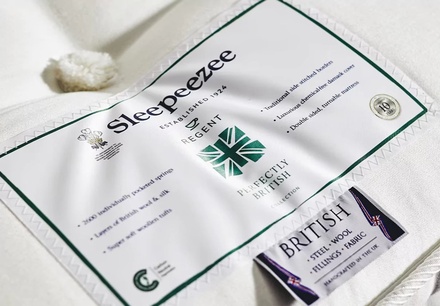Sleepeezee Perfectly British Regent Mattress + Premium Divan Bed