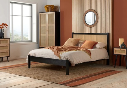 Birlea Croxley Rattan Bed Frame