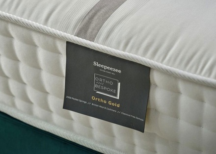 Sleepeezee Ortho Bespoke Gold Mattress + Premium Divan Bed