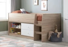 Birlea Leyton Kids Wooden Cabin Bed