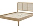 Limelight Giselle Rattan Oak Bed Frame