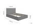Deepsleep Empire High Foot End Bed Frame
