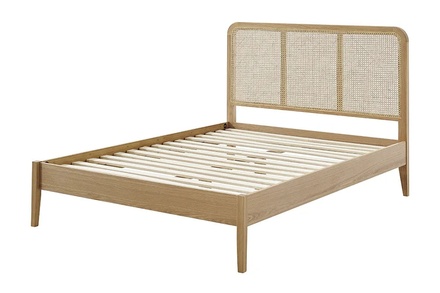 Limelight Giselle Rattan Oak Bed Frame