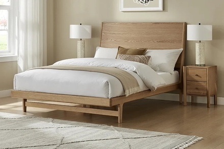 Limelight Octavia Oak Bed Frame