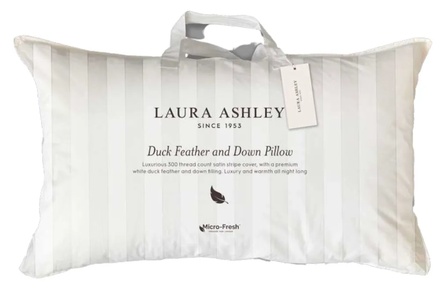 Laura Ashley Duck and Down Pillow