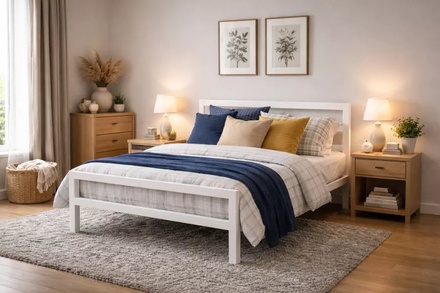 Time Living City Block Bed Frame