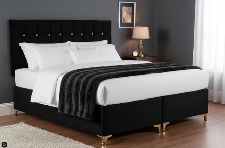 Deepsleep Cube with Crystals 24" Strutted Headboard