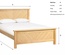 Limelight Kenji Oak Bed Frame