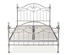 Bentley Elena Shiny Nickel Bed Frame