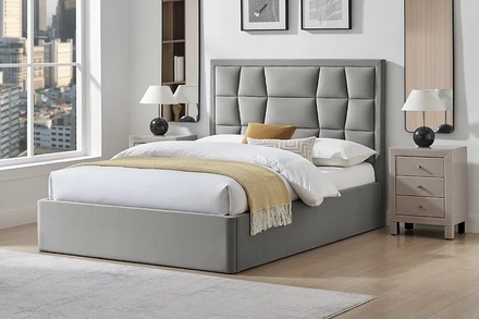 Limelight Carmen Ottoman Fabric Bed Frame