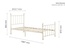 Deepsleep Empire High Foot End Bed Frame