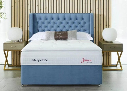 Sleepeezee Jessica Plush Mattress + Premium Divan Bed