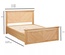 Limelight Kenji Oak Storage Bed Frame