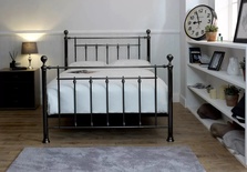 Limelight Libra Black Chrome Bed Frame