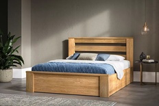 Emporia Charnwood Solid Oak Ottoman Bed Frame
