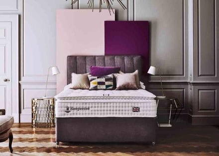 Sleepeezee Perfectly British Mayfair Mattress + Premium Divan Bed