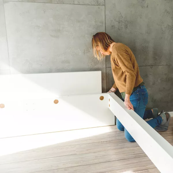 Assemble bed frame by yourself