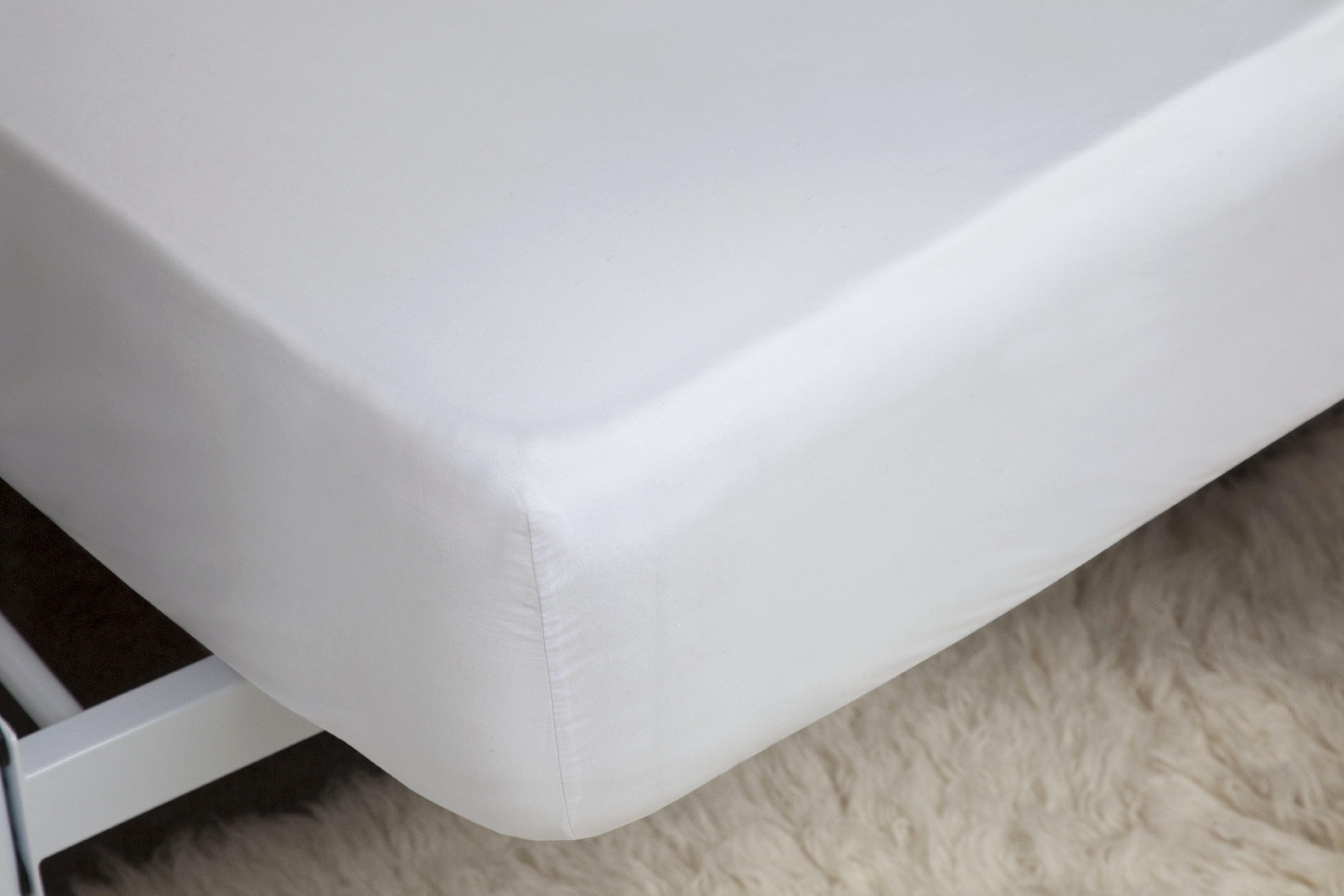 Egyptian Cotton 200 Thread Count 30cm Fitted Sheet